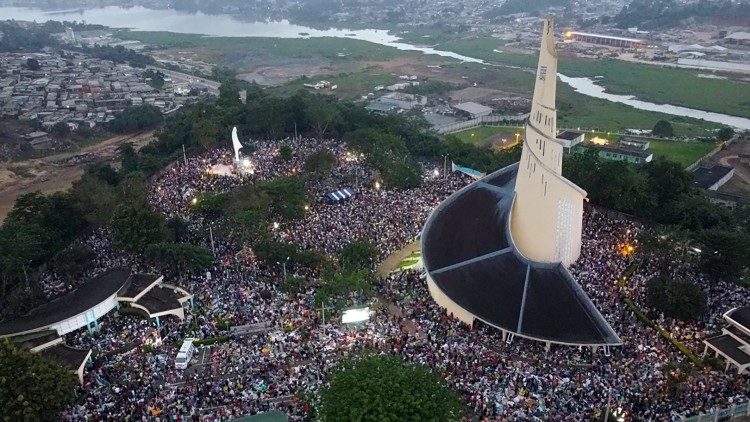 Image d'illustration: une vue du sanctuaire marial national d'Abidjan - Côte d'Ivoire