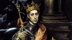 Święty Ludwik IX. Fragment obrozu El Greco