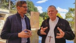 Padre Modino e dom Jaime Spengler