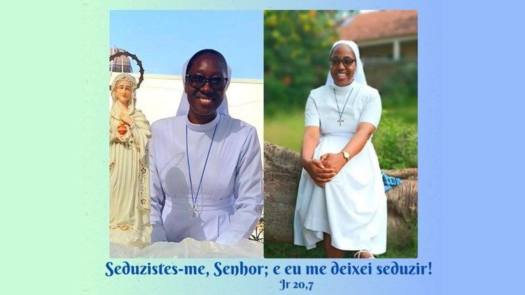 Irmã Sãozinha Maria Elisabete Fortes Vaz e Irmã Carla Maria Sofia Tavares Monteiro