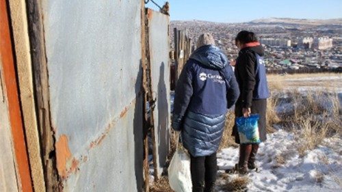 Papst in der Mongolei: „Zeichen, Ausgegrenzten nahe zu bleiben“