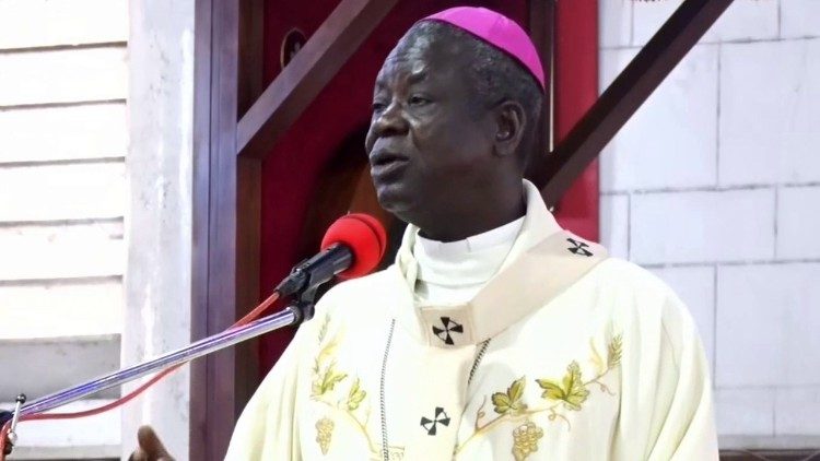 Mgr Samuel Kleda, archevêque métropolitain de Douala au Cameroun.