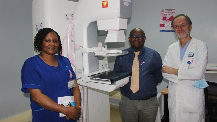 L'équipe "World-Friends" de l'hôpital Ruaraka Uhai Neema 