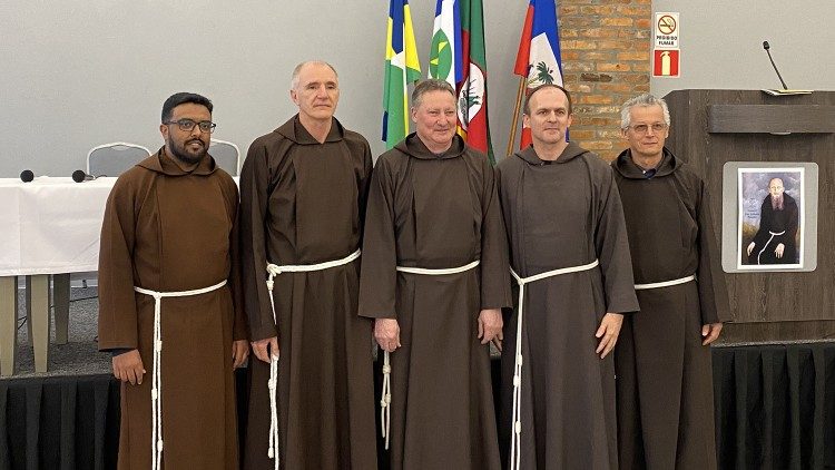 Conselho provincial eleito com conselheiro geral da Ordem, Frei Silvio do Socorro De Almeida Pereira