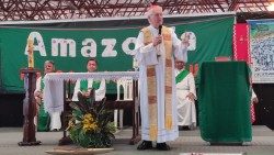 A abertura do Grito dos Excluídos em Manaus