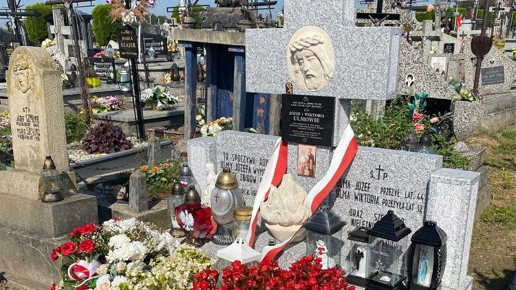 Le cimetière où est enterré la famille Ulma