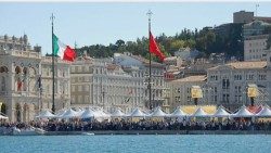 Una veduta di Trieste