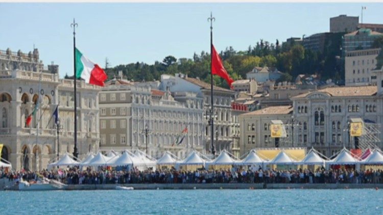 Piazza Unità d'Italia a Trieste, che ospiterà il "Villaggio delle buone pratiche"