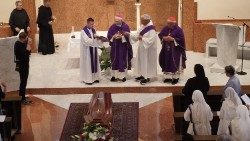 Benamio slovako Mirko laidotuvės Romos Šv.  Monikos bažnyčioje