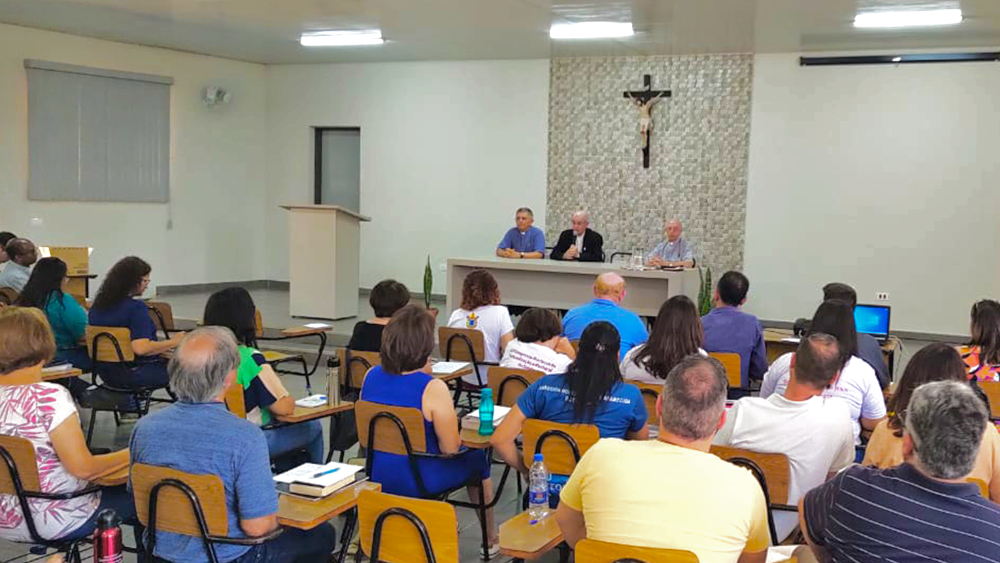 O encontro sinodal com leigos e leigas da sub-região RP1 - Regional Sul 1 CNBB