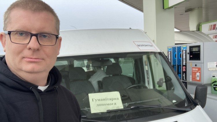 Unermüdlich leistet der Dominikaner Hilfe in der Ukraine