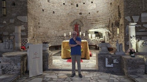 Domitilla-Katakomben: Der Tod ist die Tür zum auferstandenen Christus 