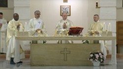 2023.10.02 साक्रोफ़ानो में आध्यात्मिक साधना के दौरान मिस्सा समारोह