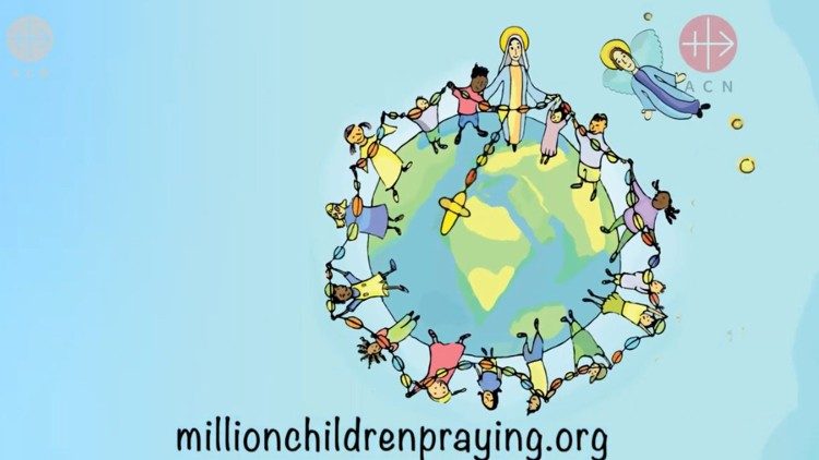 2023.10.05   Bambini pregano il rosario per la pace