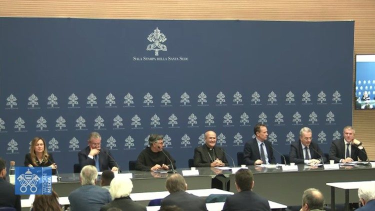 Il tavolo dei relatori alla Conferenza stampa di presentazione dell'iniziativa