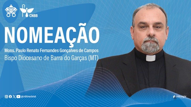A Sala de Imprensa da Santa Sé anunciou a nomeação nesta quarta (18)