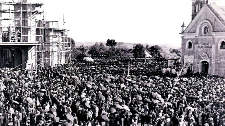 Foto do Arquivo Histórico do Santuário