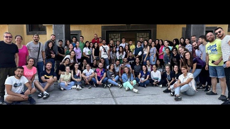 Jovens do Movimento dos Focolares em Aleppo