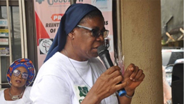 Sr Philomena Okwu, DC, the COSUDOW Coordinator