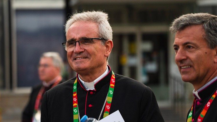 Dom Vitorino Soares, Bispo Auxiliar do Porto (Portugal), presidente da Comissão Episcopal Vocações e Ministérios/foto João Lopes Cardoso 