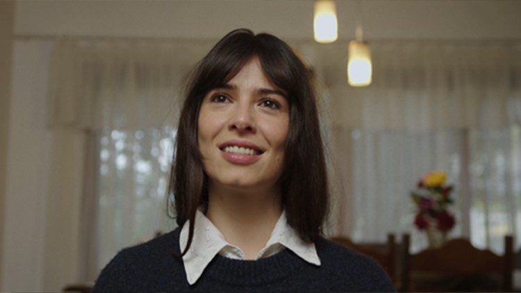 [A atriz Cris Eifler interpreta Isabel Cristina no docudrama]