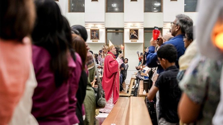 Öffnung der Heiligen Pforte in Abu Dhabi