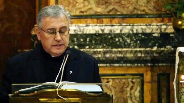 2023.11.15 Il Vescovo Stojanov di Skopje a Roma è intervenuto ad una conferenza dedicata a Santa Madre Teresa