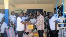 Society of Saint Vincent de Paul in Ghana donates to the Children’s Home.