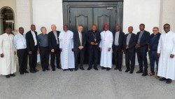 CEPACS Jubilee, Nigeria: Dr Paolo Ruffini with some of Africa's Bishops in charge of communications.