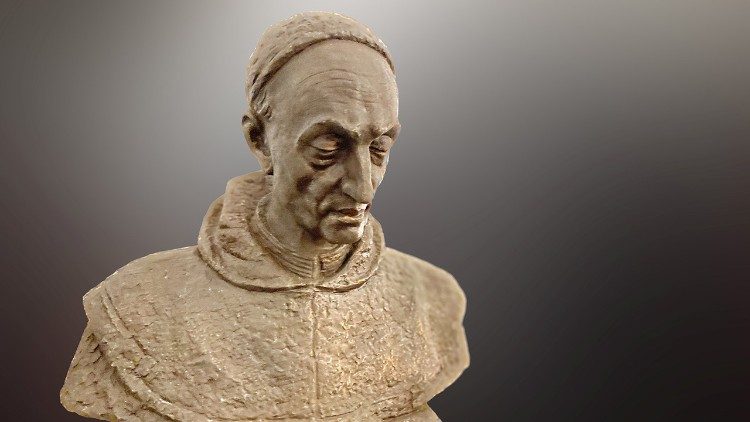 Šv. Rapolo Kalinausko biustas Varšuvos arkivyskupijos muziejuje