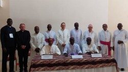 Quelques évêques de la Conférence épiscopale du Sénégal, de la Mauritanie, du Cap-Vert et de la Guinée-Bissau.