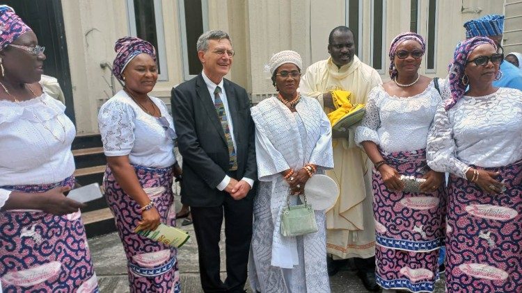 Paolo Ruffini, at the Lagos Symposium marking the 50th anniversary of  CEPACS