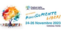 La locandina del XIII Festival della Dottrina Sociale di Verona
