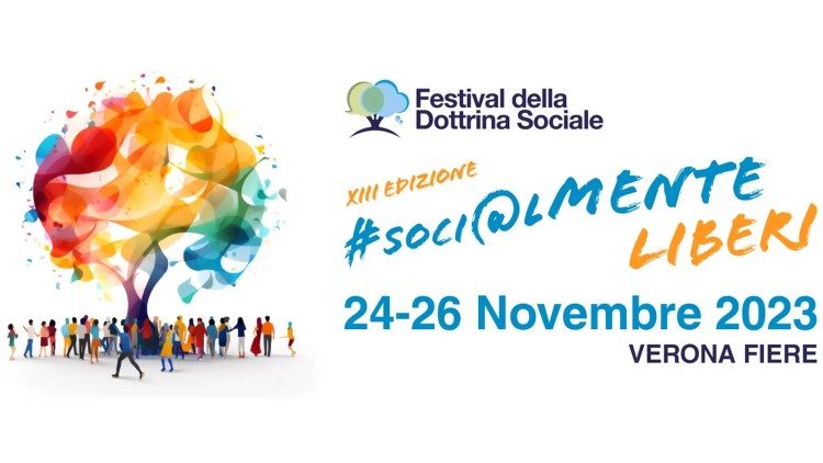 La locandina del XIII Festival della Dottrina Sociale di Verona