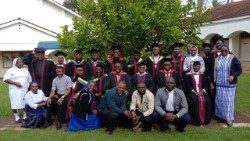 Graduating students of PSI, Kenya