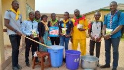 Des jeunes catholiques burkinabés