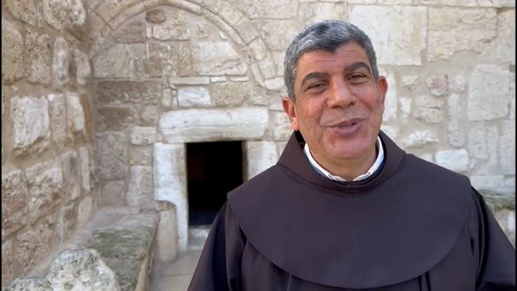 El padre Ibrahim, Vicario de la Custodia de Tierra Santa