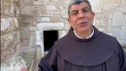 Father Ibrahim Faltas, the Vicar of the Custody of the Holy Land in Jerusalem