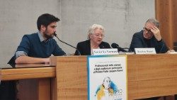 Roselyne Hamel à Lourdes, le 25 décembre 2023, lors de la présentation du prix à la mémoire de son frère. 