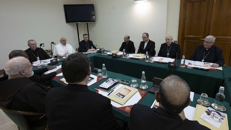 2023.12.06 Papa na Baraza la Makardinali Washauri au  C9