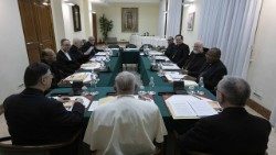 O Papa Francisco e o Conselho de Cardeais - C9 (Vatican Media)