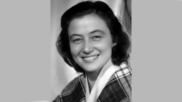 Una foto di Chiara Lubich in età giovanile