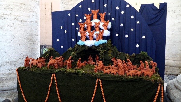 Presépio exposto na "Mostra 100 Presépios"