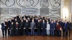 Foto di gruppo alla Conferenza dei missionari italiani  alla Farnesina