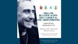 Convite para a Missa de Beatificação do Cardeal Pironio 