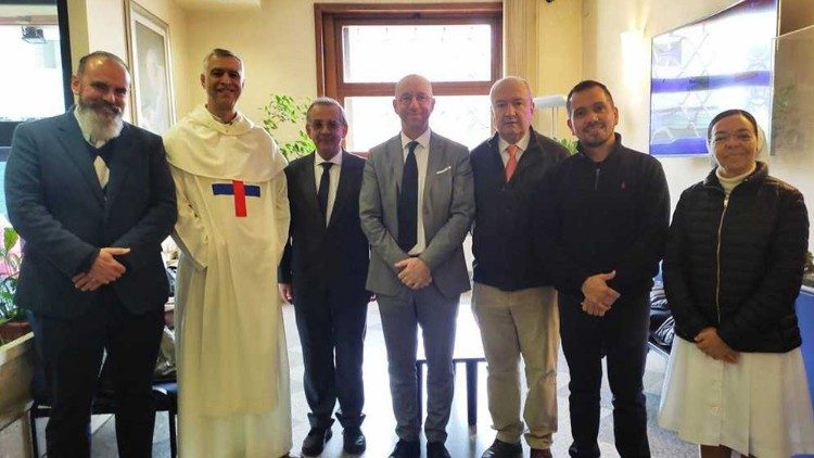 Miembros de la OIEC que participaron en el Encuentro internacional de educación católica