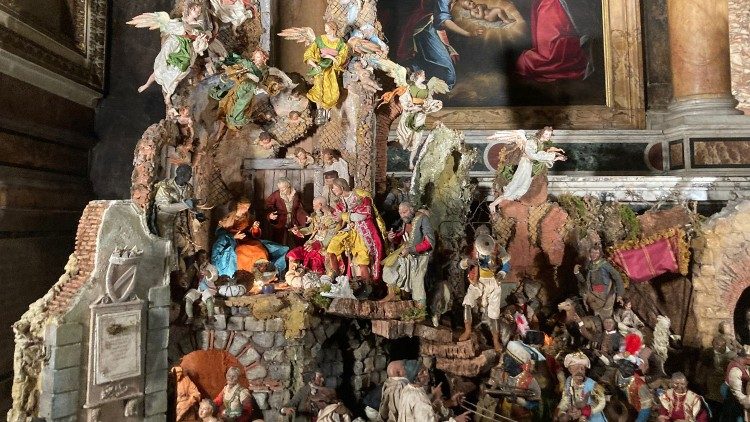 La scène de la Nativité