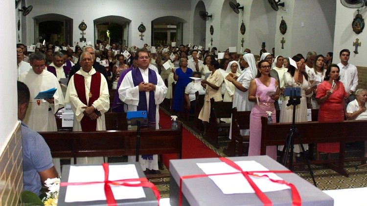 Celebração na catedral de São Raimundo Nonato 