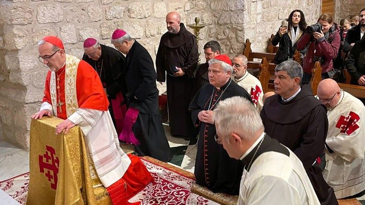 Uroczystości Bożonarodzeniowe  w Ziemi Świętej (zdjęcie: Jerzy Kraj OFM)