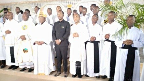 Wanafunzi Wakatoliki kutoka vyuo vikuu na taasisi za elimu ya juu nchini Tanzania wanaadhimisha Kongamano la 15 la Kitaifa, Jimbo kuu la Mwanza, 2023.